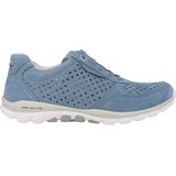 Gabor - Rollingsoft Sensitive - Dames Wandelsneaker - Blauw - Flexibele Zool