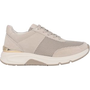 Gabor, Schoenen, Dames, Beige, 38 EU, Suède, Rollende Sneaker - Beige