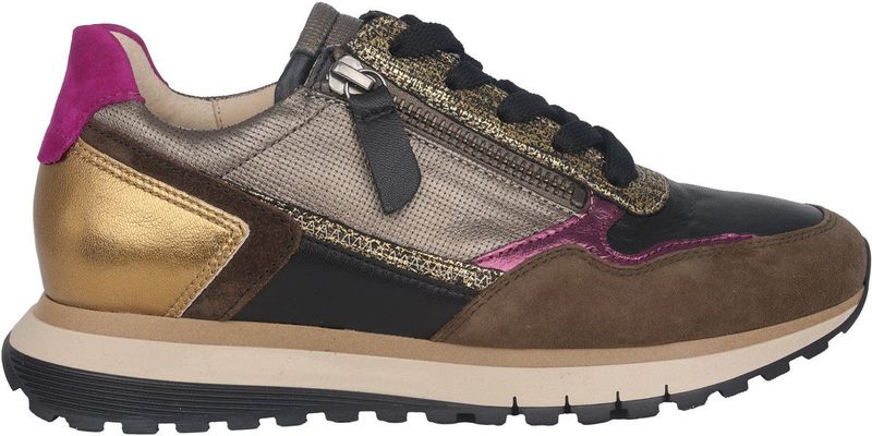 Gabor - 56.378.63 - Dames Sneaker - Groen - Leer - H-Fit