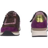Gabor, Schoenen, Dames, Veelkleurig, 37 1/2 EU, Suède, Bruine Lage Stylish Sneakers