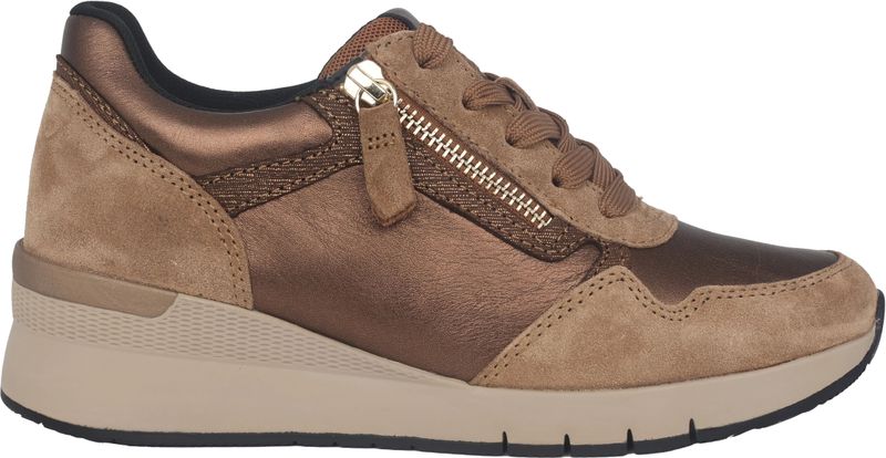 Gabor - 56.418.15 - Dames Sneaker - Beige - Suède