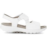 Gabor - Rollingsoft Sensitive - Dames Wandelsandaal - Wit - Lichtgewicht