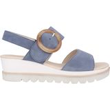 Gabor - 44.645.18 - Dames Sandaal - Blauw - Leer