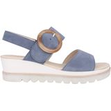 Gabor - 44.645.18 - Dames Sandaal - Blauw - Leer