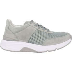 Gabor - Rollingsoft Sensitive - Dames Wandelsneaker - Groen - Flexibele Zool