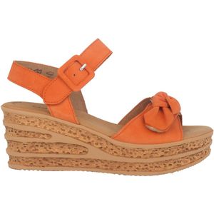 Gabor - 44.653.14 - Dames Sandaal - Oranje - Extra Lichte Buitenzoal