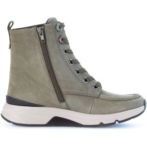 Gabor - Rollingsoft Sensitive - Dames Wandelsneaker - Groen - Flexibele Zool