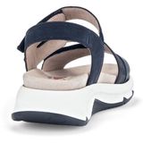 Gabor - Rollingsoft Sensitive - Dames Wandelsandaal - Blauw - Lichtgewicht Design