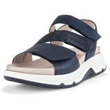 Gabor - Rollingsoft Sensitive - Dames Wandelsandaal - Blauw - Lichtgewicht Design