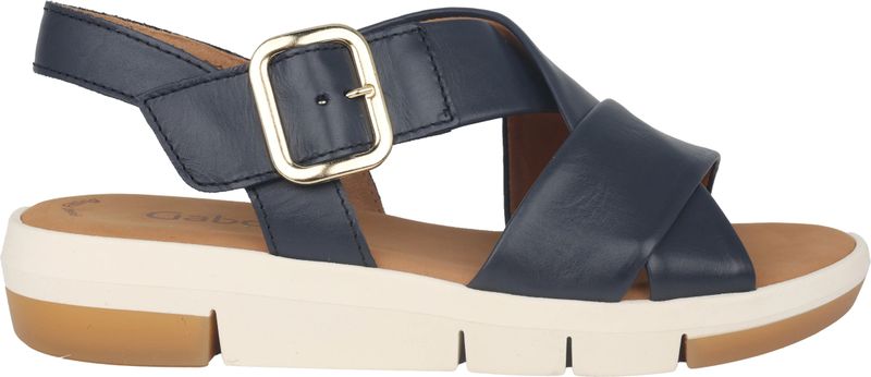 Gabor - 24.603.26 - Dames Sandaal - Blauw - Leer