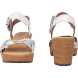 Gabor - 24.763.21 - Dames Sandaal - Wit - Sandalen met Hoge Hak