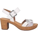 Gabor - 24.763.21 - Dames Sandaal - Wit - Sandalen met Hoge Hak