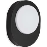 LED Außenwandleuchte Außenlampe IP44 8 W schwarz Metall-Kunststoff Telefunken