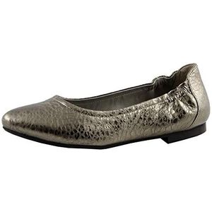 Marc Shoes Aurelia Gesloten ballerina's voor dames, Groen Suede Lamina Green 00857, 39 EU