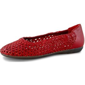 Marc Shoes Janine Ballerina's voor dames, rood
