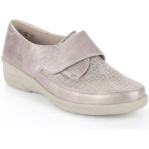 Solidus - 26530-40169 - Klittenbandschoenen - Metallic - Leer