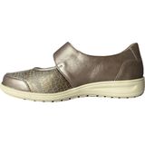 Dames Instappers & Ballerina's Solidus Kate Marmo 29506-40169 Taupe Metallic - Maat 6½