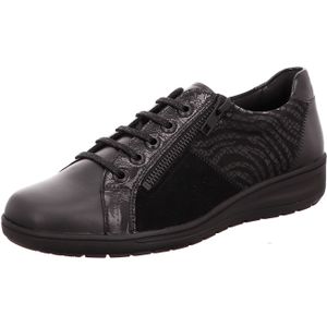 Solidus - 27001 Veterschoenen - Zwart - Leer