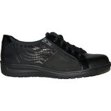 Zwarte Solidus Veterschoenen Heaven Wijdte H Maat: 3 (36)