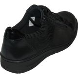 Zwarte Solidus Veterschoenen Heaven Wijdte H Maat: 3 (36)