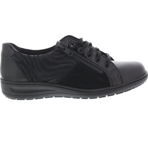 Zwarte Solidus Veterschoenen Heaven Wijdte H Maat: 3 (36)