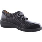 Solidus - 26367 - Klittenbandschoenen - Perllack/Suede/Shape Schwarz