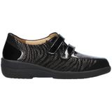 Solidus - 26367 - Klittenbandschoenen - Perllack/Suede/Shape Schwarz