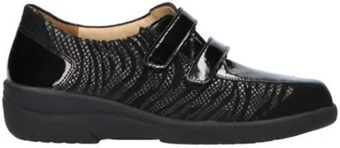 Solidus - 26367 - Klittenbandschoenen - Perllack/Suede/Shape Schwarz