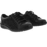 Solidus - Sneakers - Zwart - Vitello/Lak/Kroko Print - Extra Brede K-wijdte