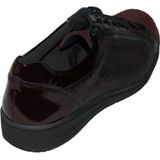 Solidus - 29001 Wijdte K - Damesschoenen - Bordo - Leer