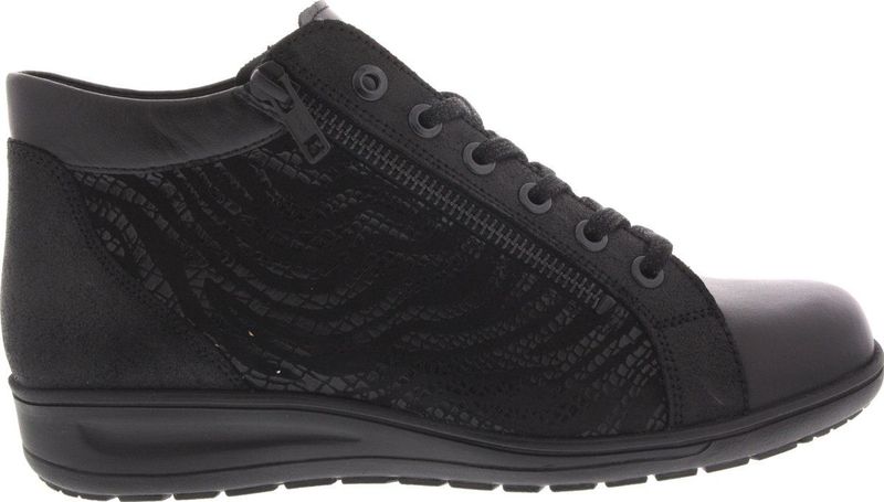 Solidus -Dames - zwart - bottines