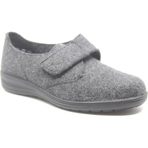 Solidus - 29076 Pantoffels - Grijs - Wijdte K