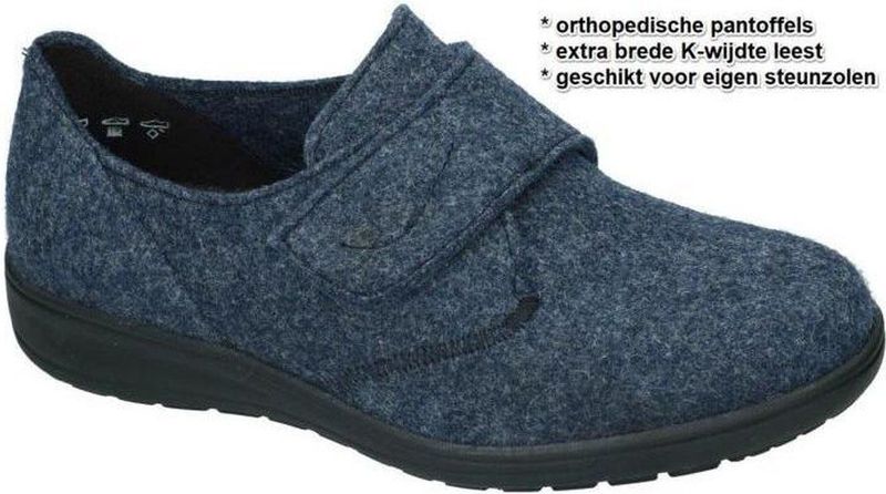 Hush Puppies -Dames - blauw donker - pantoffels - maat 37