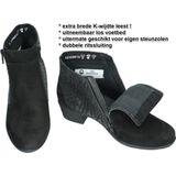 Dames Bootsc/ Enkellaarsjes Solidus Solidus 35011 zwart zwart