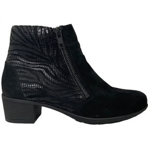 Dames Bootsc/ Enkellaarsjes Solidus Solidus 35011 zwart zwart