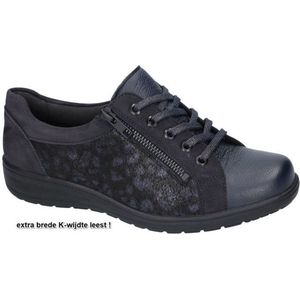 Solidus -Dames -  blauw donker - sneakers  - maat 40