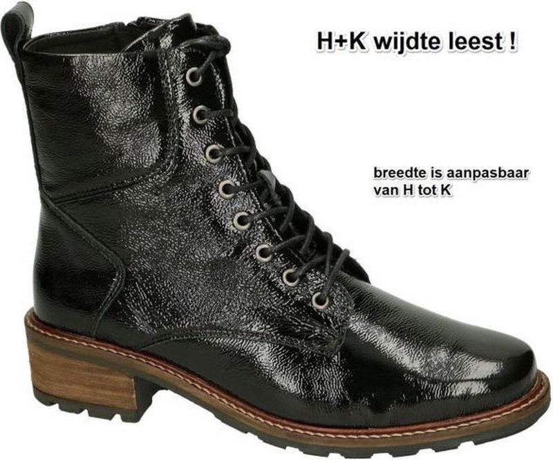 Solidus - 61000-01006-H-K - Veterboots - Zwart - Gekleed