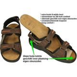 Solidus - 78068 Sandalen - Ranch Dark Brown - Leer
