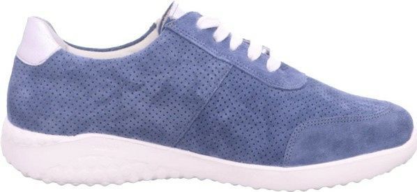 Solidus - Dames - Sneakers - Blauw - Velours - K-Wijdte