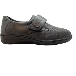 Solidus -Dames - bruin donker - lage gesloten schoenen - maat 39.5