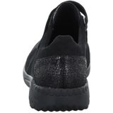 Solidus - Dames Instappers - Zwart - Comfortabel Ontwerp