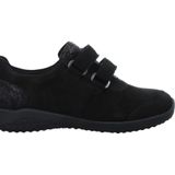 Solidus - Dames Instappers - Zwart - Comfortabel Ontwerp