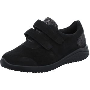 Solidus - Dames Instappers - Zwart - Comfortabel Ontwerp
