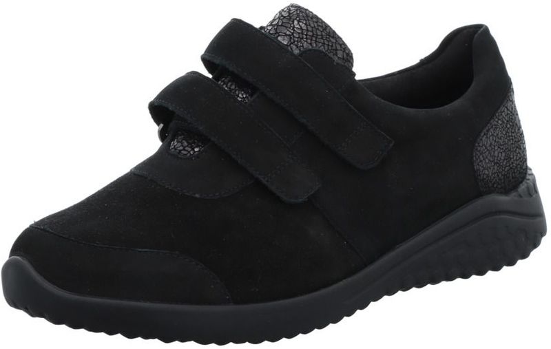 Solidus - Dames Instappers - Zwart - Comfortabel Ontwerp