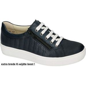 Solidus - 32004 - Sneakers - Zwart - Leer