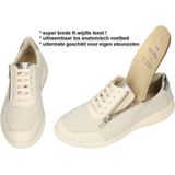 Solidus - 60003.10153 - Sneakers - Wit - Leder - Extra Brede K-Wijdte