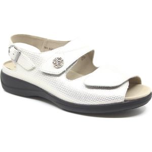 Solidus, 73040 10303, Off White dames sandaal wijdte H