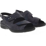 Solidus - 73104-80363 LIA Moxie/Nubuk - Donkerblauwe Sandalen - Ergonomisch - Orthopedisch