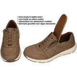 Solidus - 67000 Veterschoenen - Zand - Leer