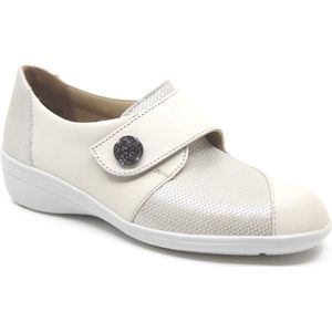 Solidus - 26426 Klittenbandschoenen - Beige Combi - Wijdte F
